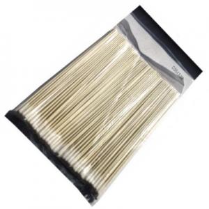 Plasticised Paper MINI Tip Swabs 100 Swabs Cotton Tip-Minigrip Bag