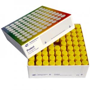 Protect Refill Yellow caps & beads Plasticised Paper Box