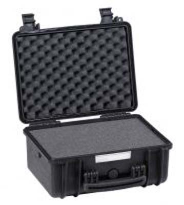 Carrying case with castors