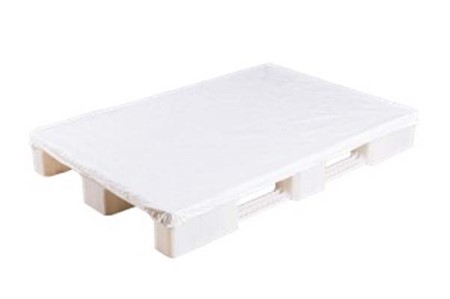 Pharmaclean® autoclavable Tyvek pallet cover, with visible elastic, di