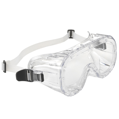Cleanroom Sterile Disposable goggles, EO, Double bagged, New Clip