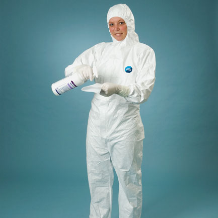 DOTCH® Tyvek® sleeve cover Tyvek, white, latex free, sterile