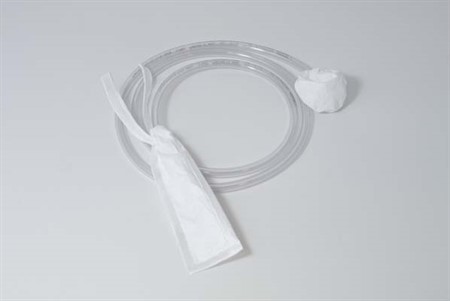 Pharmaclean® autoclavable Tyvek bags with drawstrings, suited for fill